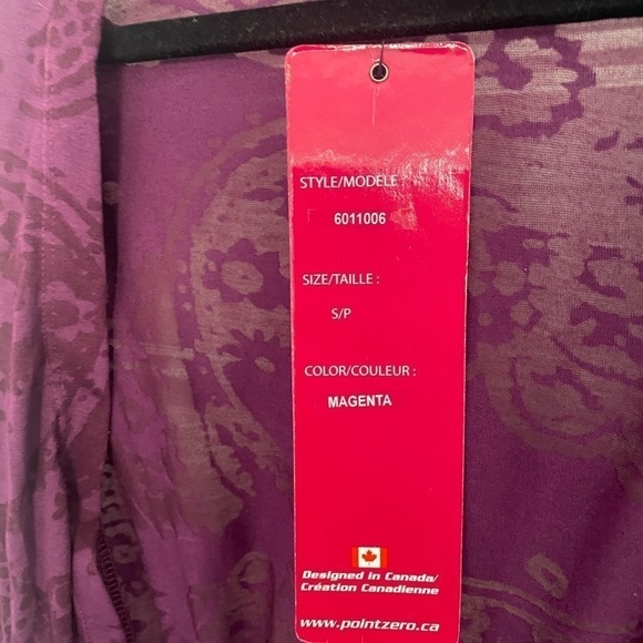 Point Zero sheer cardigan / cover up size Small - Picture 3 of 6